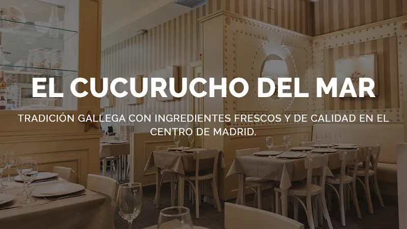 El Cucurucho Del Mar - Restaurante en Madrid - foto 2