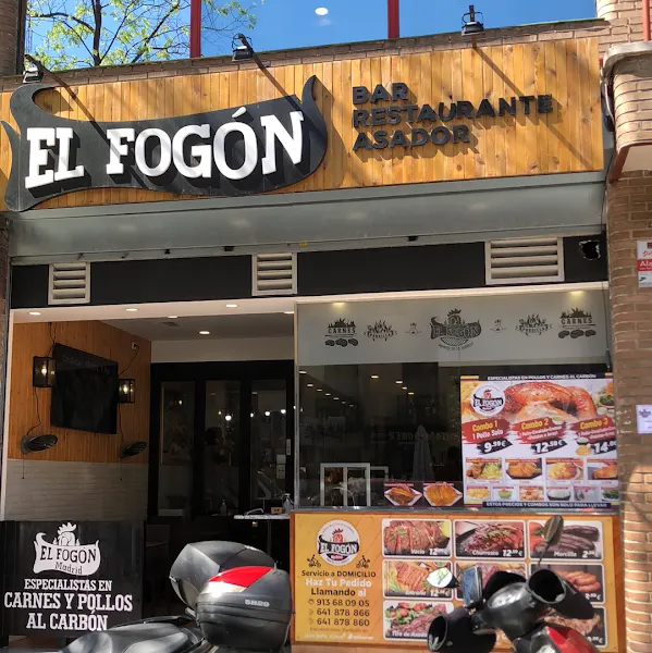Asador y Pollos a la Brasa EL FOGÓN MADRID - Pueblo Nuevo - Restaurante especializado en pollo en Madrid - foto 2